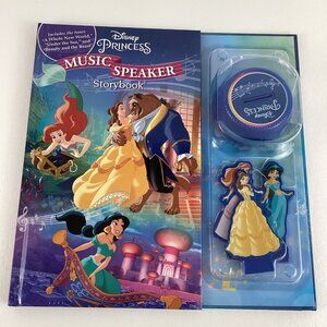 Disney Princess Music Speaker Storybook Song Little Mermaid Beauty Beast Aladdin